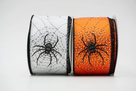 Halloween mit dem Spinnennetzband